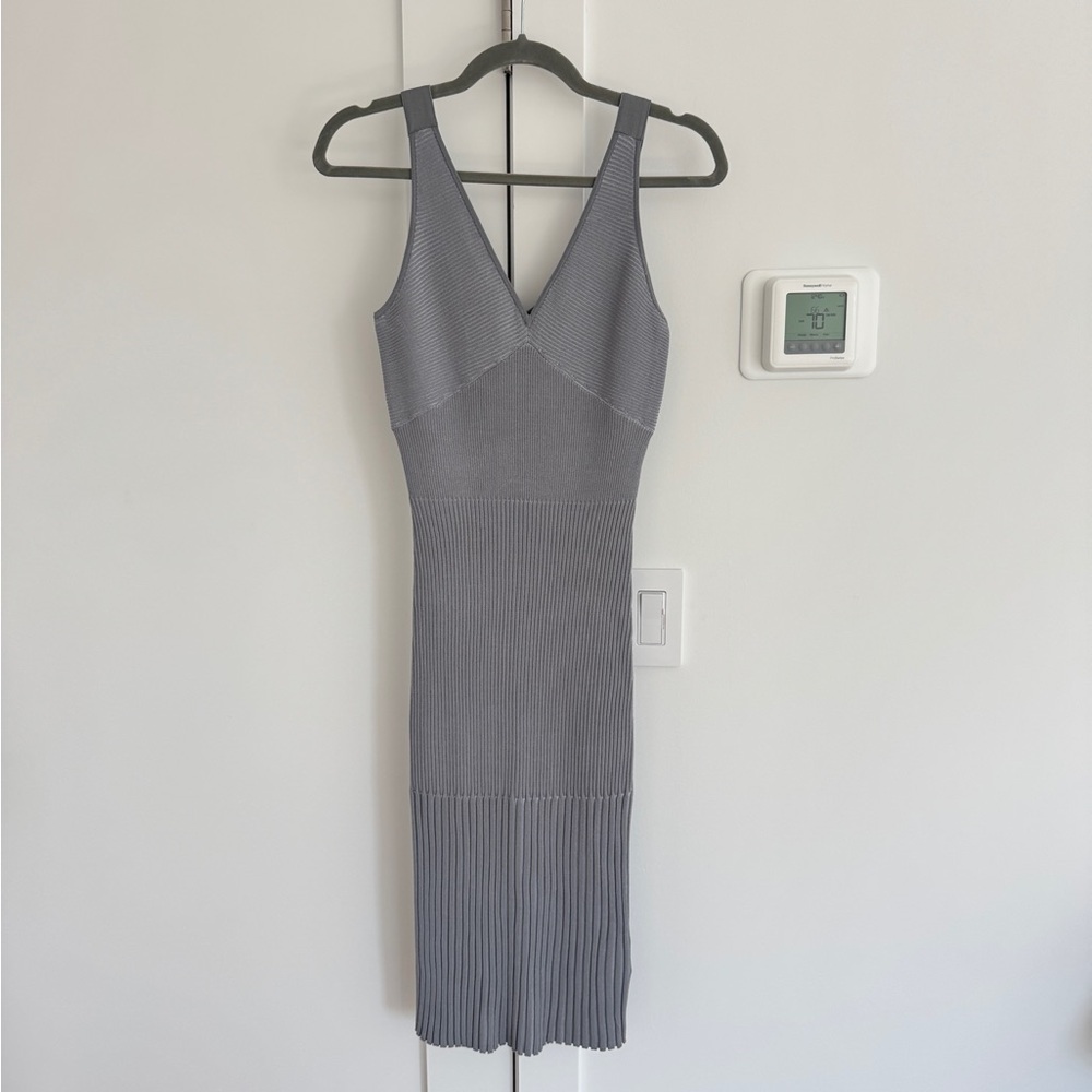 Club Monaco Ribbed Dress - Picture 3 of 6